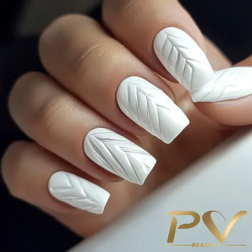 Efeito Mármore com Base Leitosa: Sofisticação Absoluta - detalhe