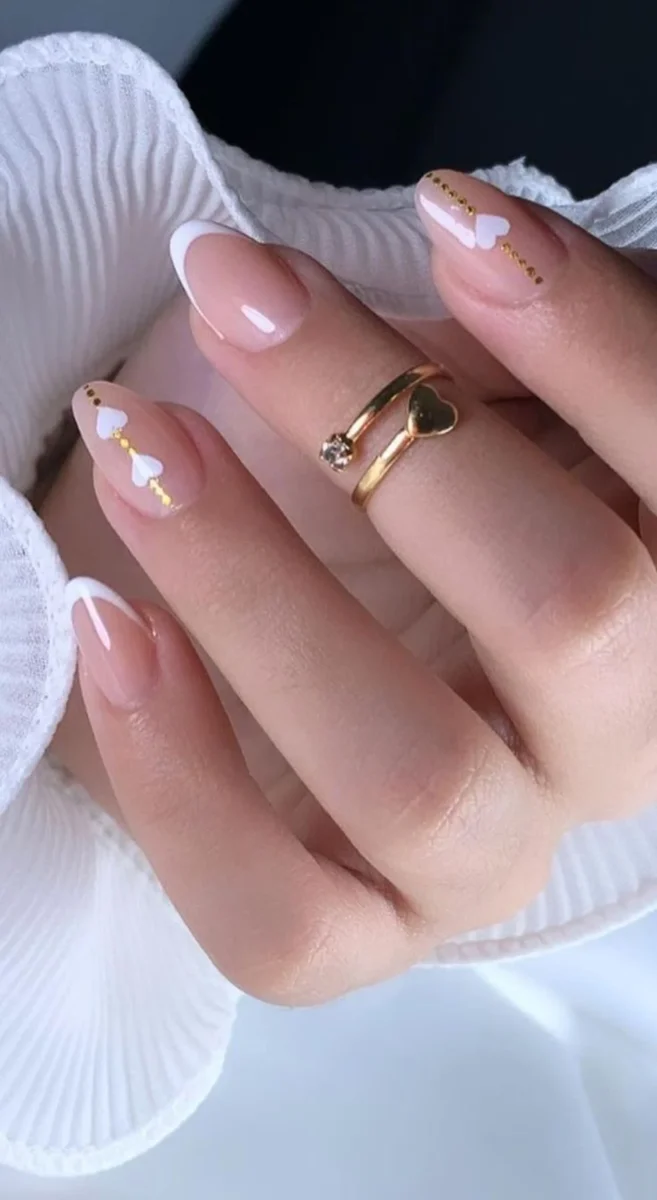 Unhas em gel decoradas simples: 45