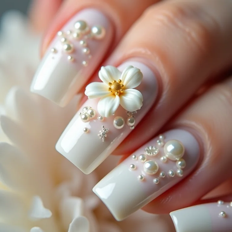 Branco Fosco com Aplicações 3D: Textura e Originalidade - ideia