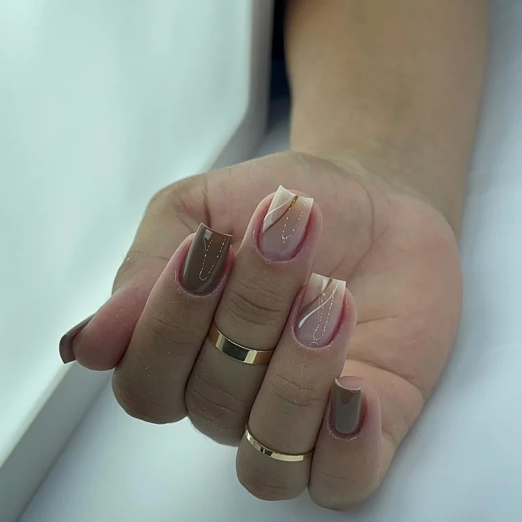 Efeito Mármore: Sofisticação nas Suas Mãos - ideia