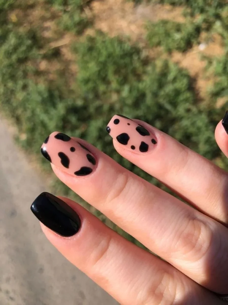 Unhas em gel decoradas simples: 45