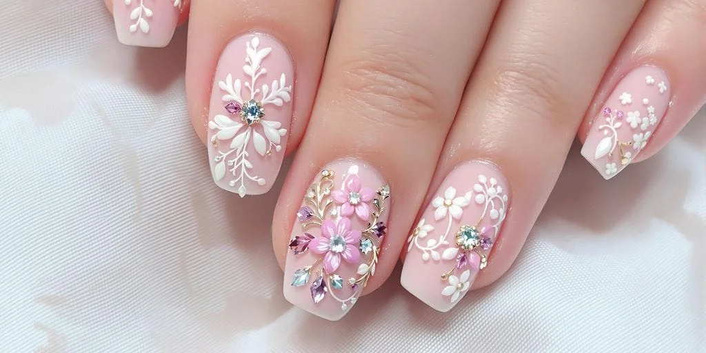 Estilo Boho Chic com Flores Secas Prensadas: Uma Celebração da Natureza e do Amor - detalhe