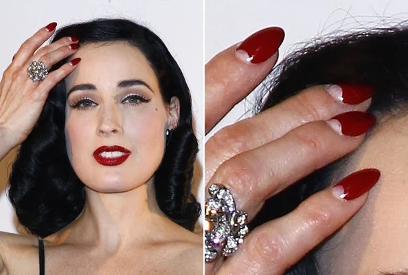 Estilo Meia Lua Vermelha: Um Toque Retrô - ideia