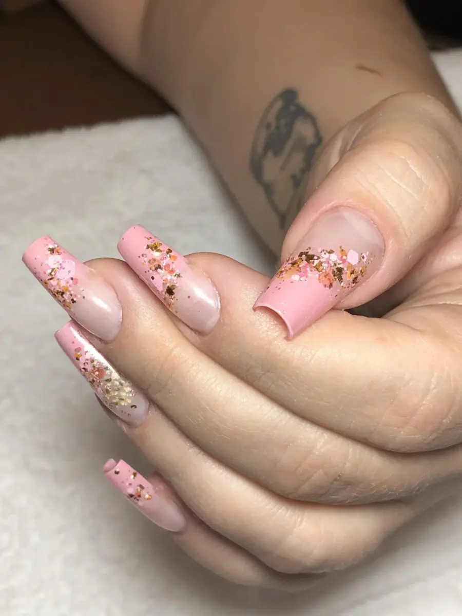 Glitter Holográfico Encapsulado: Um Show de Cores! - detalhe