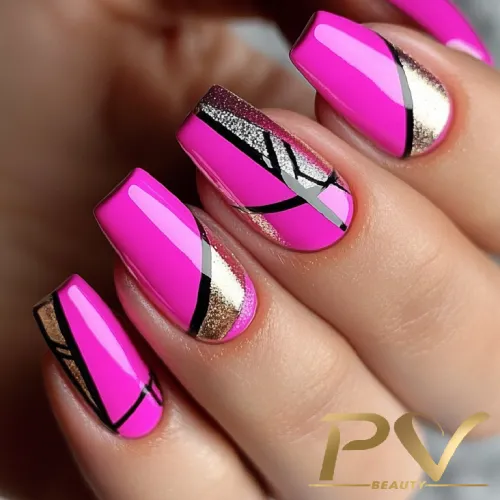 Modelos Unhas Pink: 27 Decorações ...