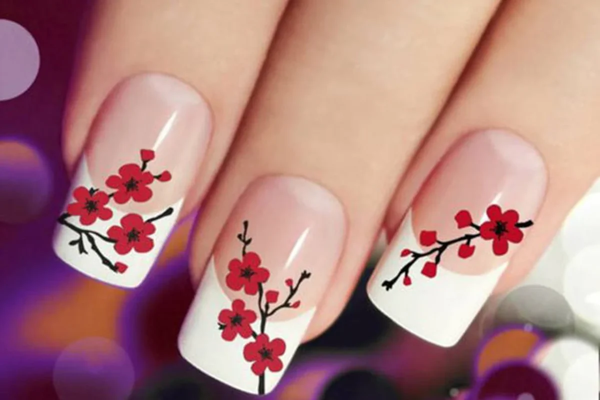 20 ideias de unhas decoradas com flores