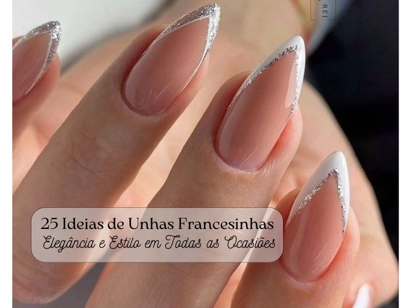 Inspirações de Unhas Francesinhas