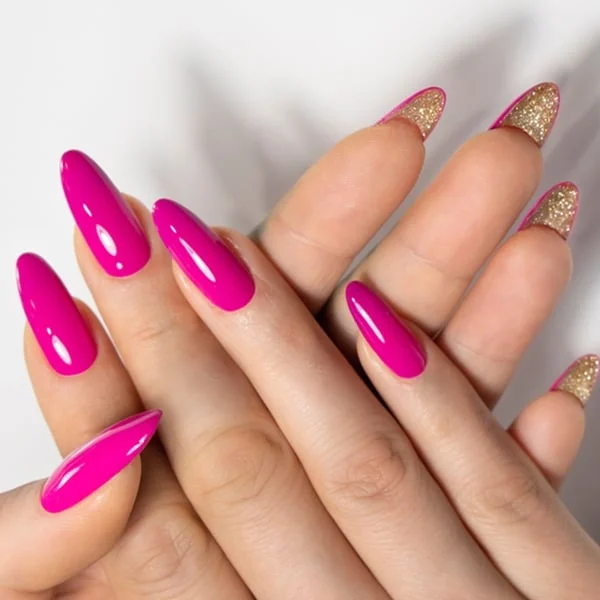 Unhas de Gel Esculpidas: Formatos Criativos e Ousados - detalhe