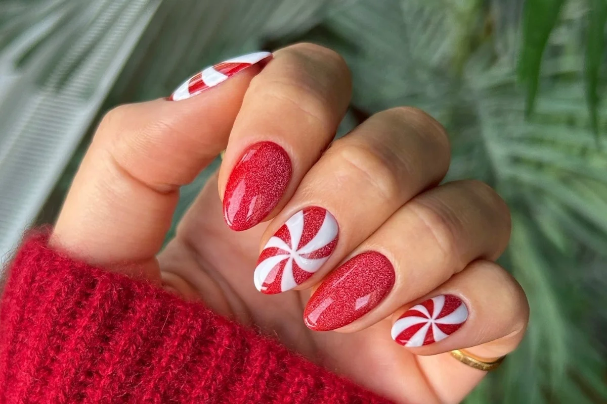 Estilo Candy Cane com Listras Vermelhas e Brancas - inspiração