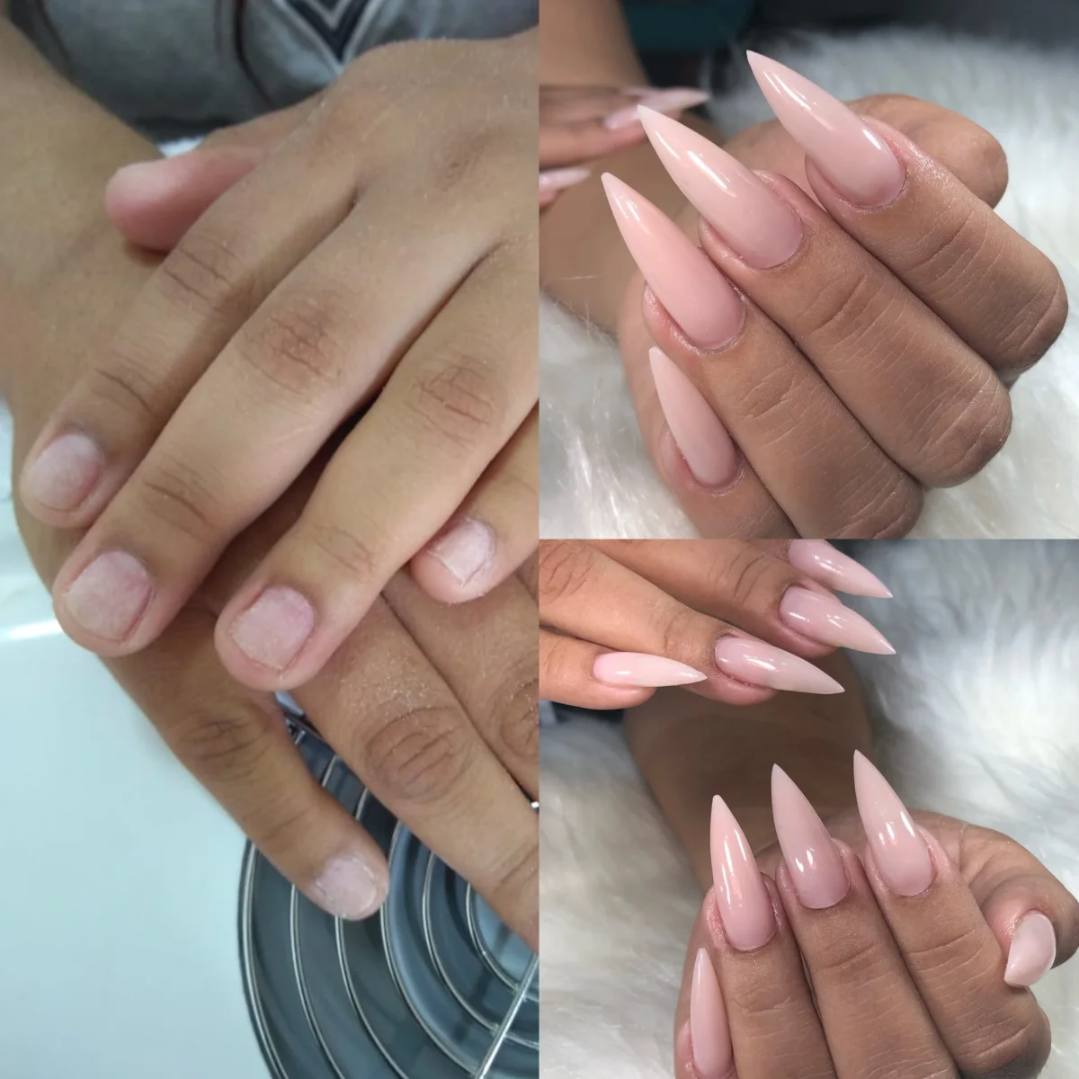 Fibra de Vidro com Formato Stiletto - inspiração