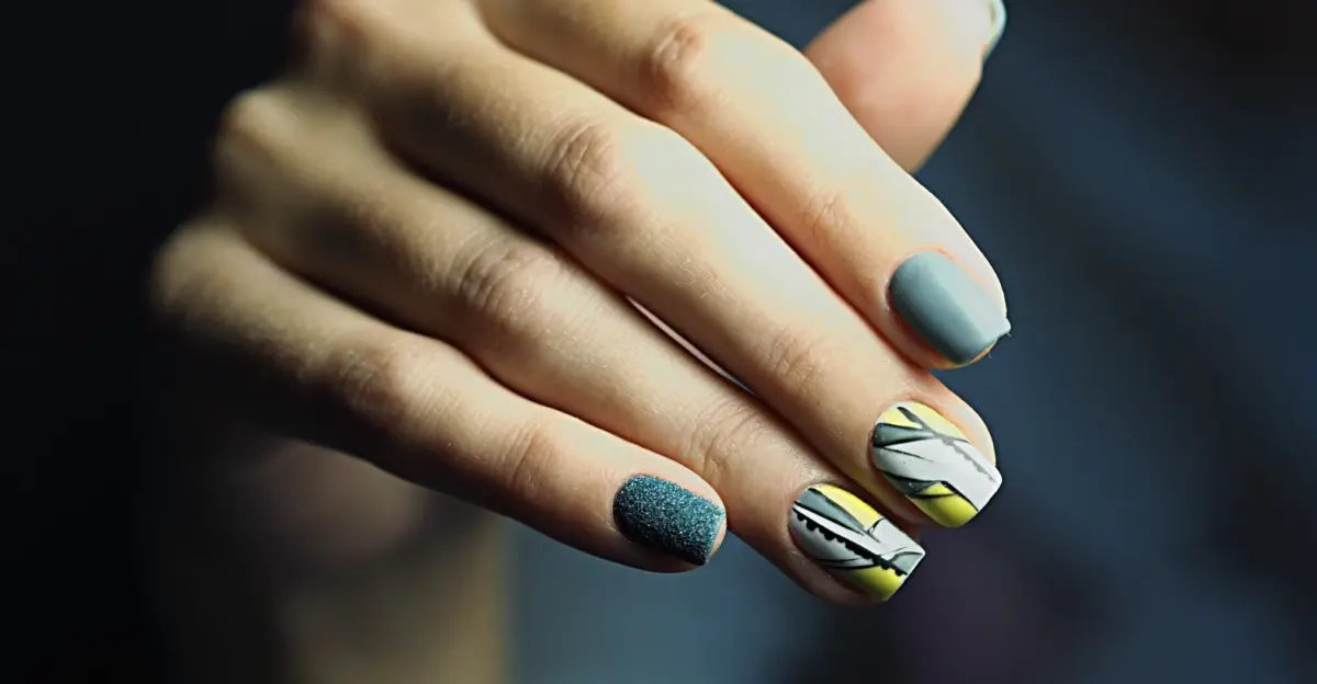 Desenhos Geométricos em Cores Invernais: Modernidade e Estilo - inspiração