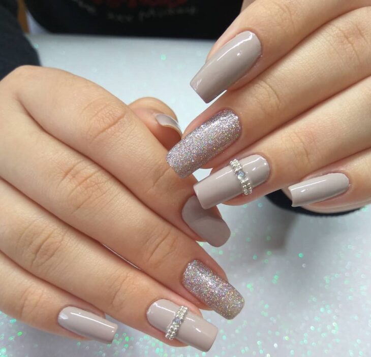 Unhas decoradas nude: 60 ideias ...