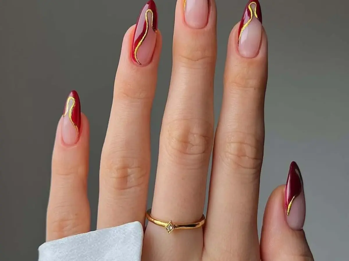 Unhas Esculpidas com Efeito 3D: Texturas Que Se Destacam - detalhe