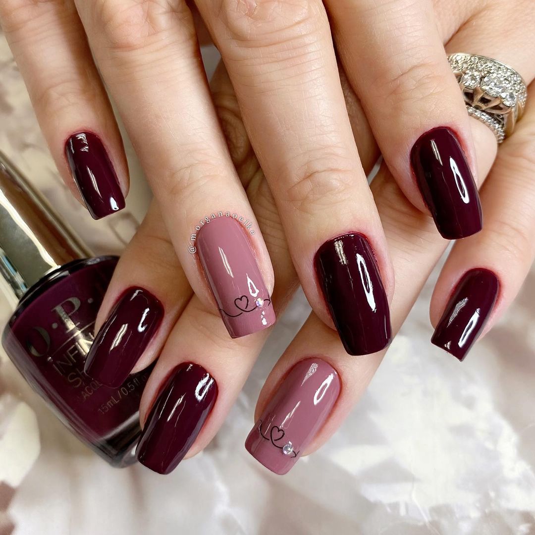 Unhas vinho: 30 inspirações incríveis e ...