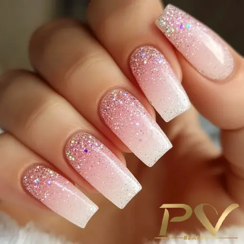 Com Glitter Holográfico: Brilho que Hipnotiza - ideia