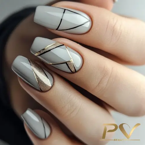 Modelos Unhas Cinza: 27 Decorações ...