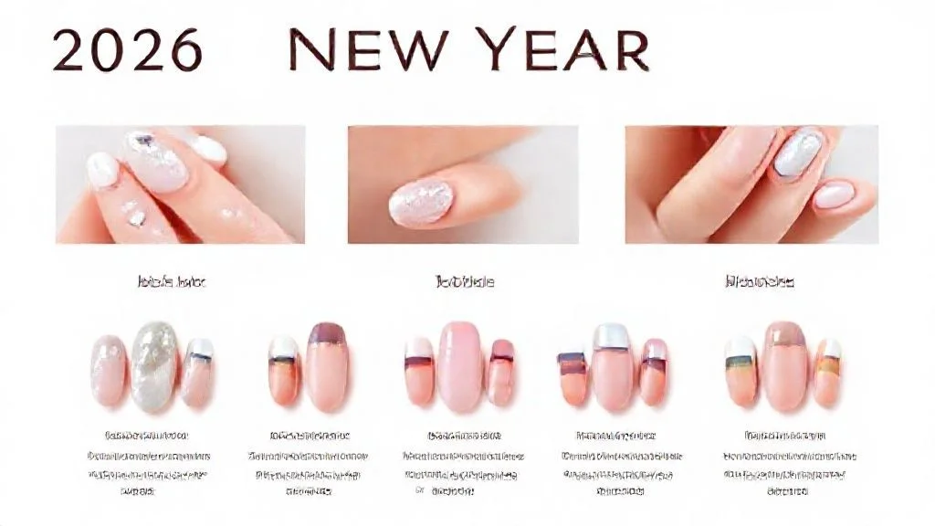 Unhas do Ano Novo 2026: tendências