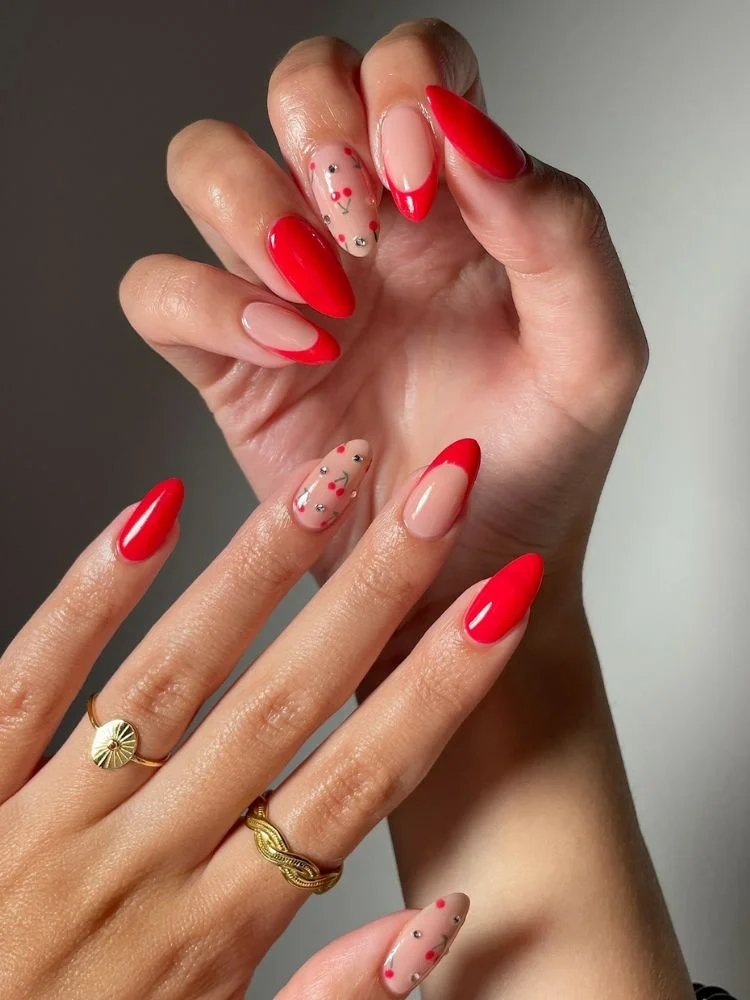 Unhas decoradas para fim de ano: 74