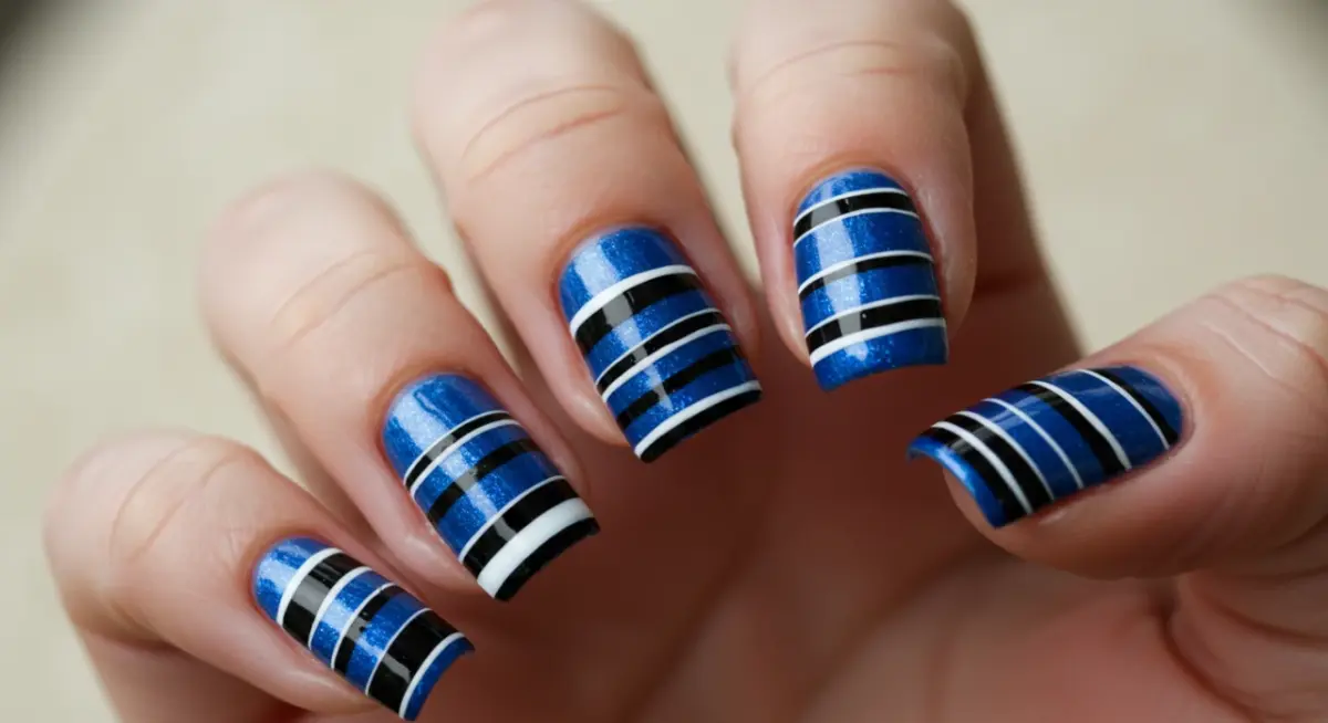 Elegância Gremista: Francesinha Azul e Preta Sofisticada - inspiração