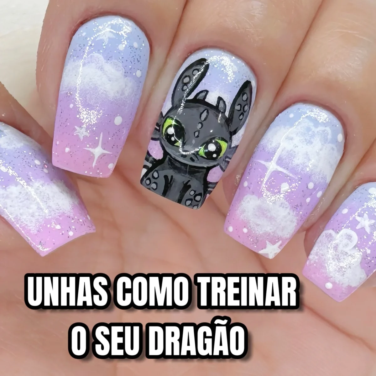 UNHAS DECORADAS FÁCEIS COM PALITO DE