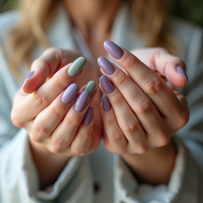 Nail Art Abstrata: Expressão Artística e Originalidade nas Suas Unhas - ideia