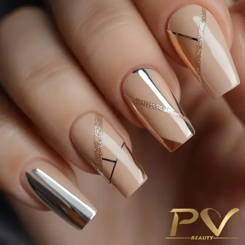 Unhas Decoradas Bege: 37 Designs ...