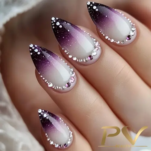 Modelos Roxo Unhas : 27 Decorações ...