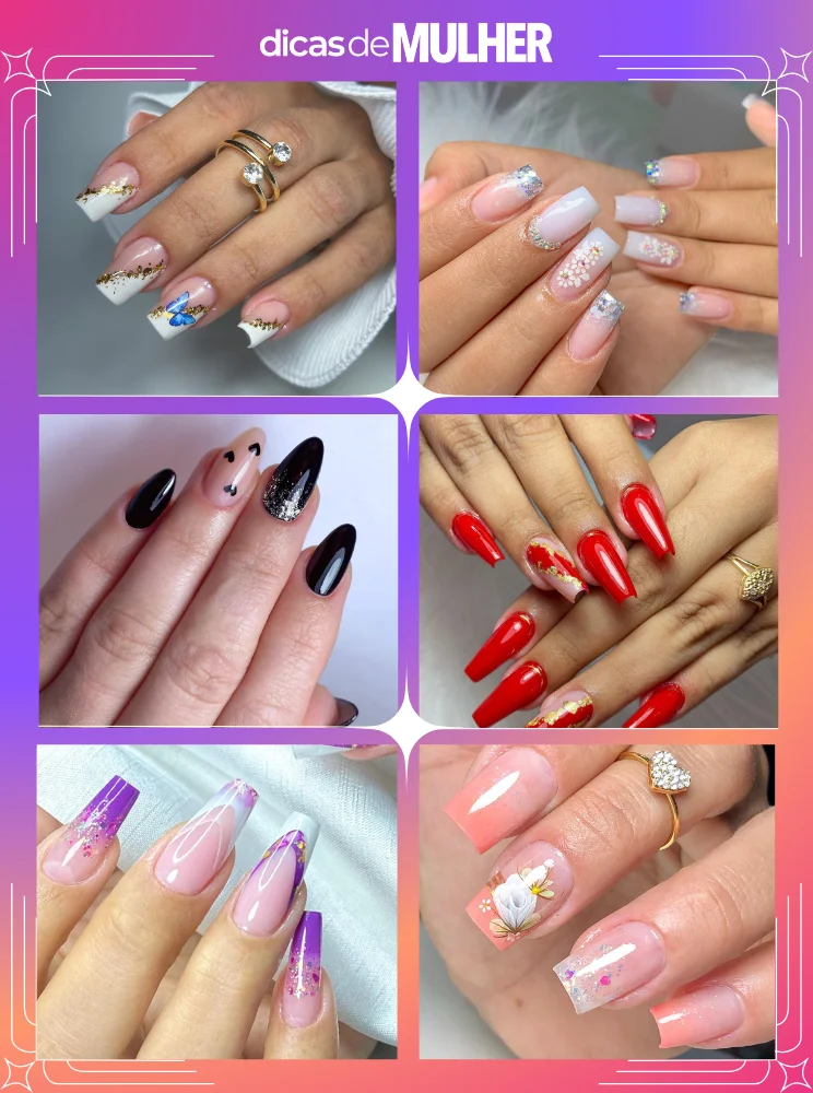 15 estilos de unhas decoradas para você