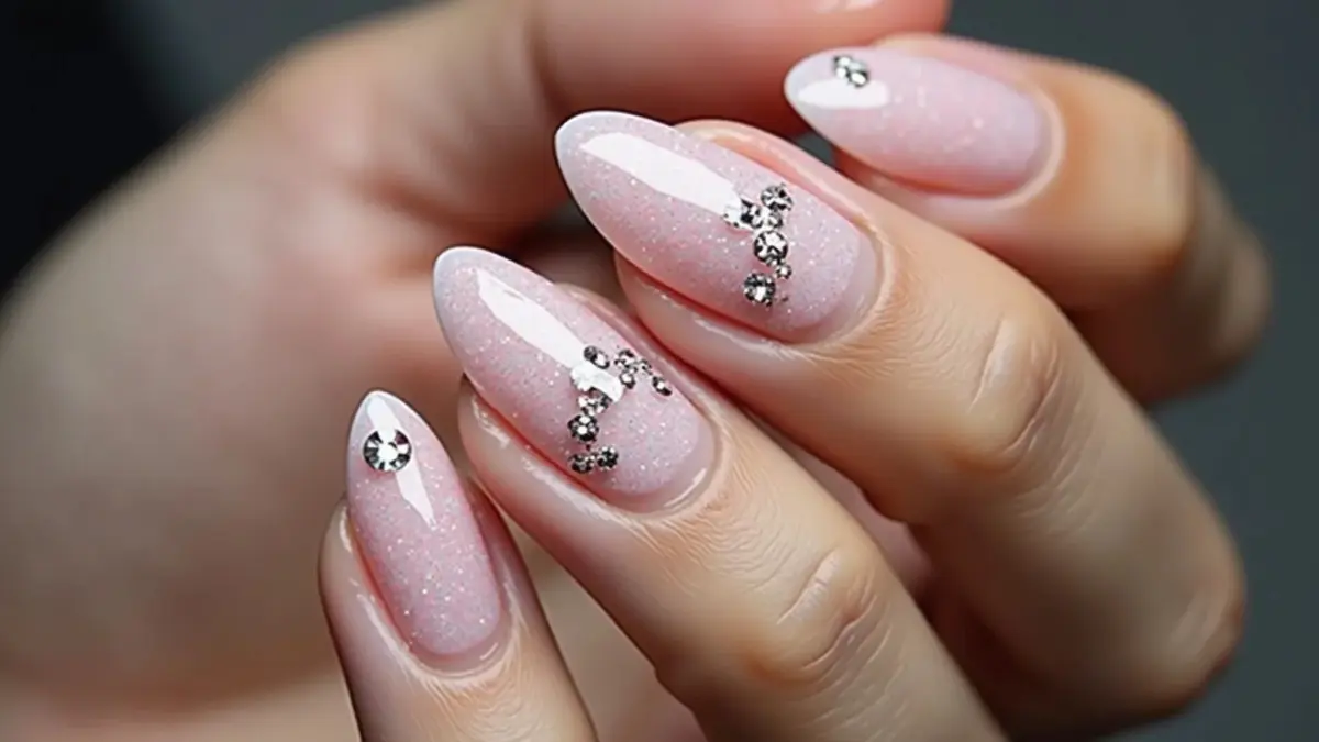 Elegância Sutil: Filhos Únicos Cravejados com Brilho - detalhe