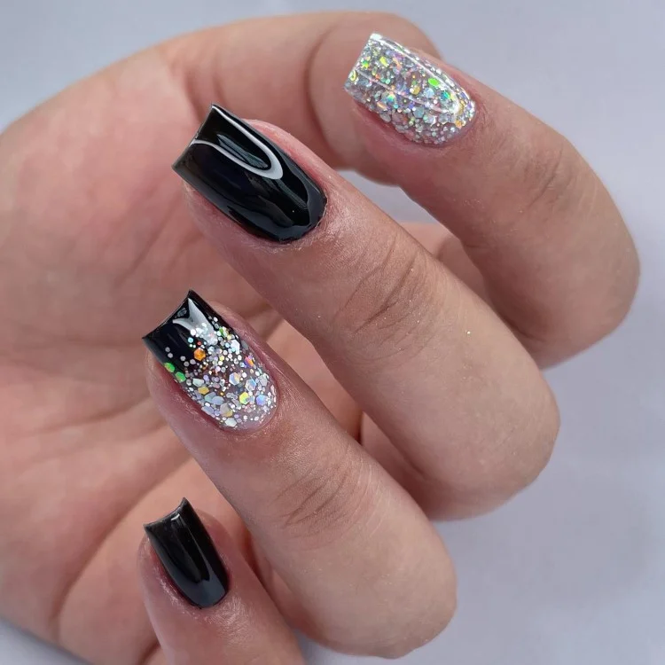Filhas Únicas com Glitter: Brilho Sutil e Elegante - detalhe