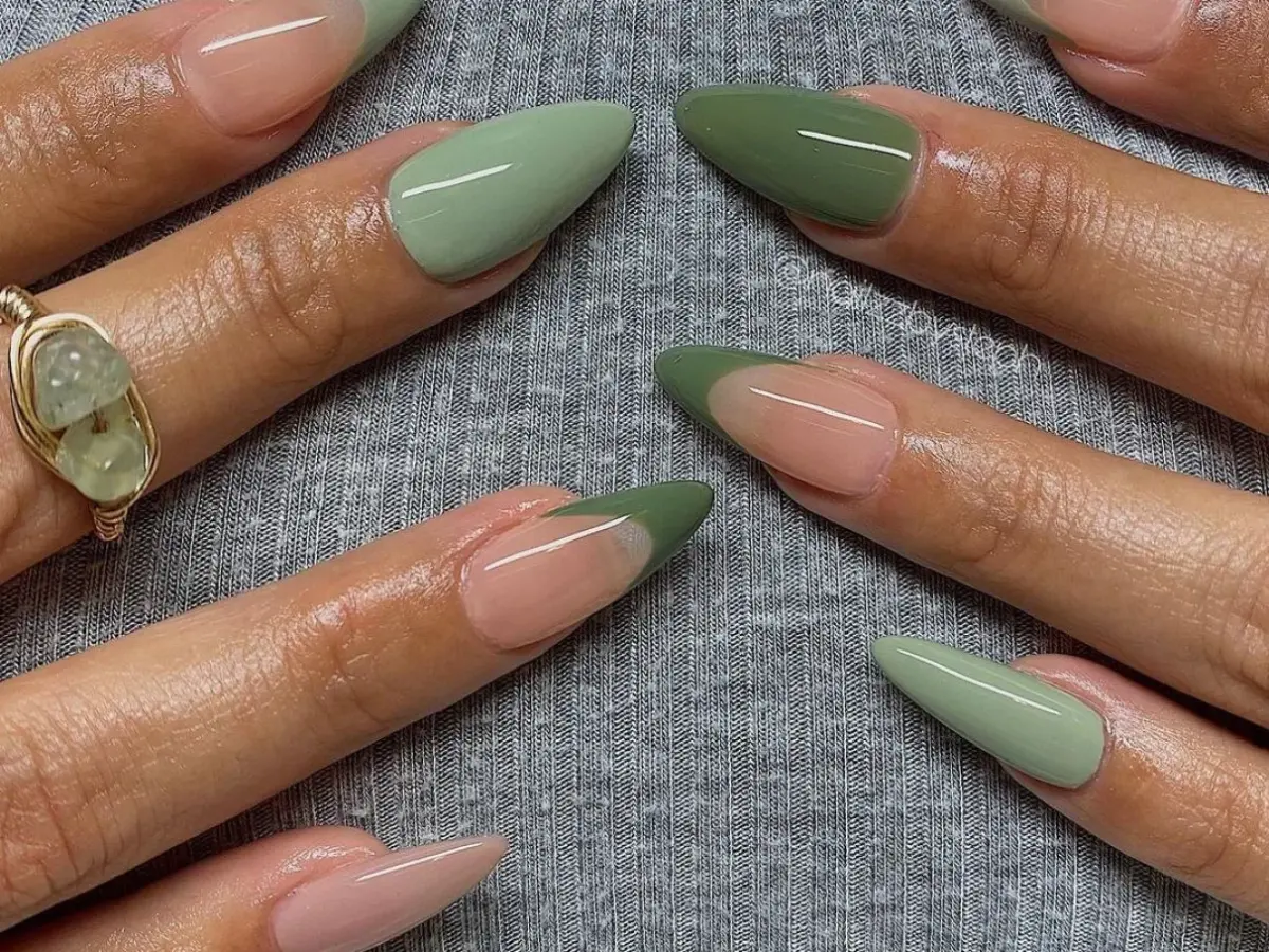 Filha Única Texturizada: Verde Militar com Efeito Croco - inspiração