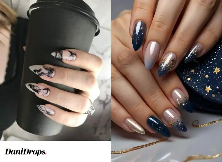 unha decorada delicadas - referência 8