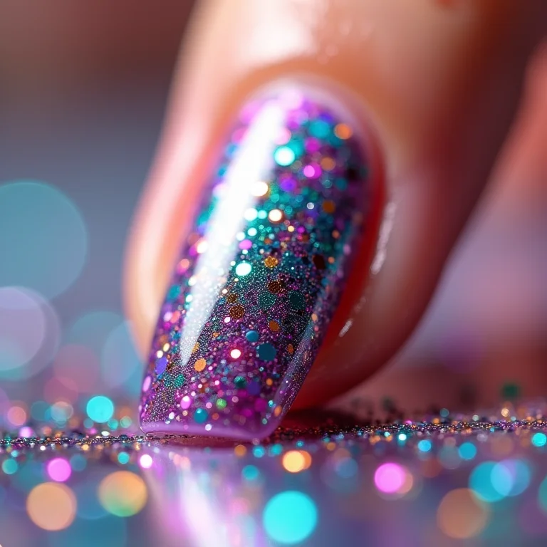 Mix de Glitters Coloridos: Alegria e Diversão nas Suas Mãos - inspiração