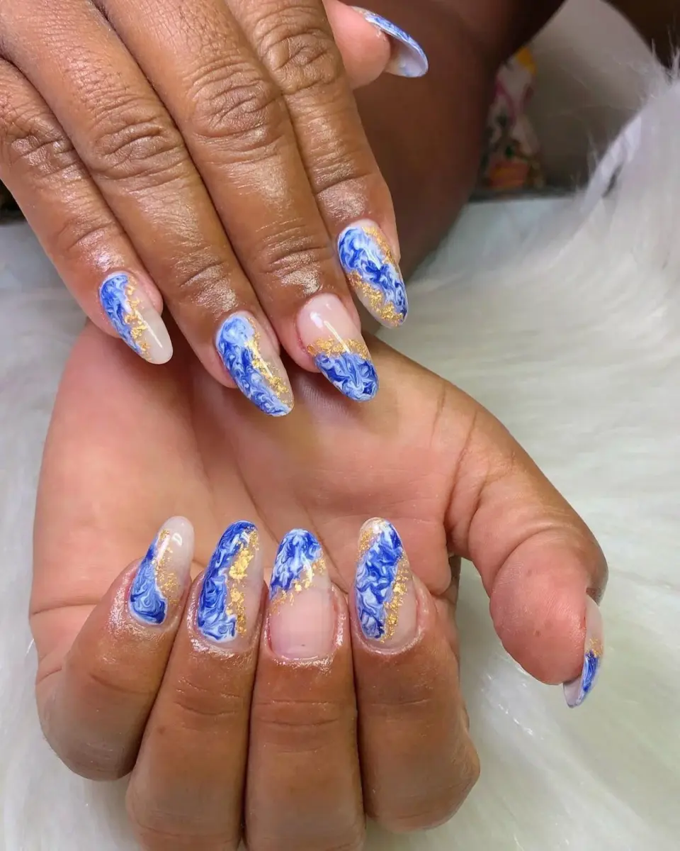 Marmorizado com Tinta Álcool: Arte Abstrata ao Alcance das Mãos - ideia