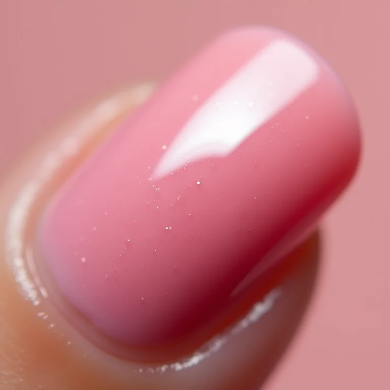 Acabamento impecável em unhas de gel encapsuladas.