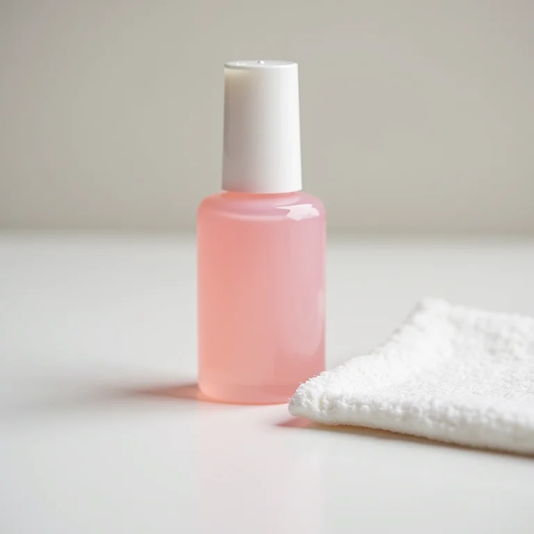 Acetona ideal para unhas saudáveis.