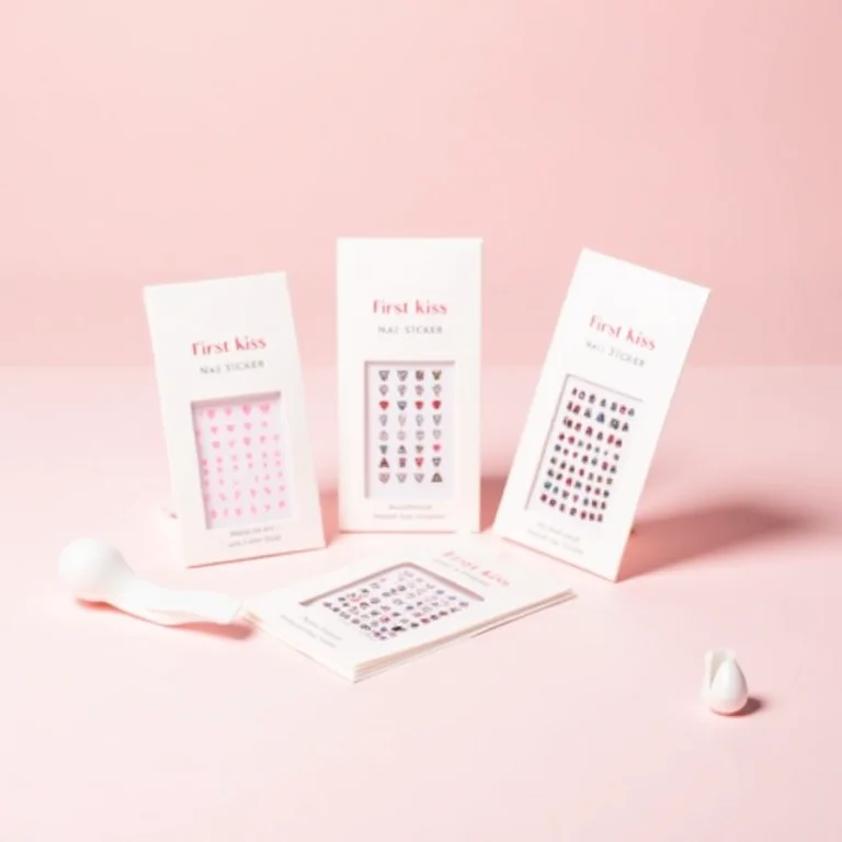 Adesivos de unha da First Kiss