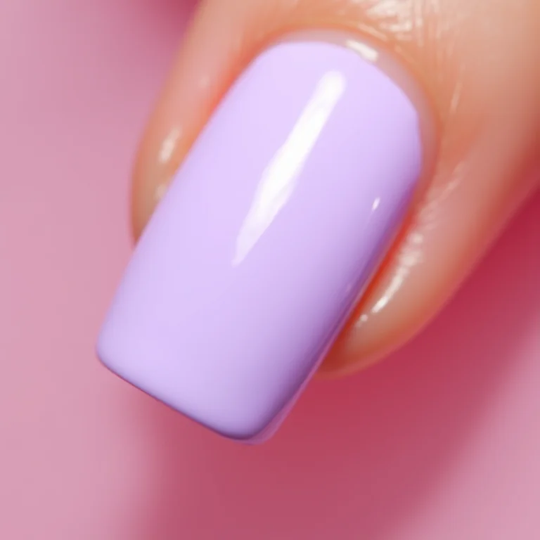 Amostra de esmalte cremoso lavanda da Risqué
