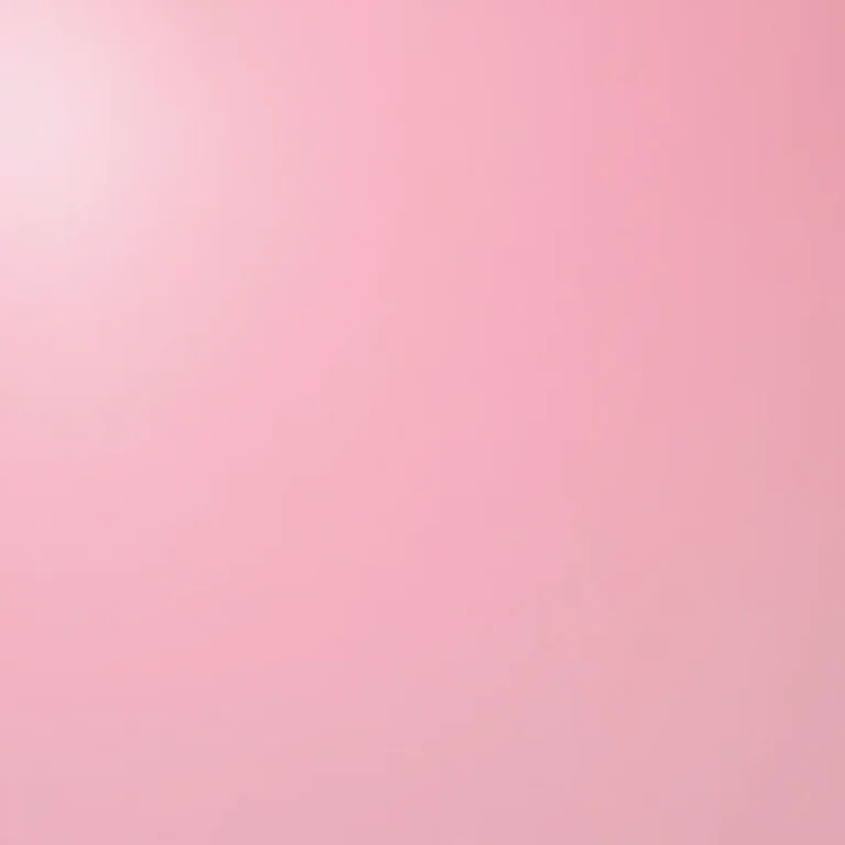 Amostras de esmaltes rosa claro com diferentes texturas e acabamentos.