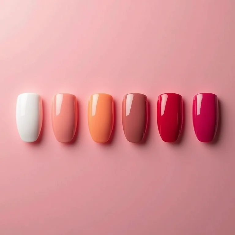 Amostras de esmaltes.