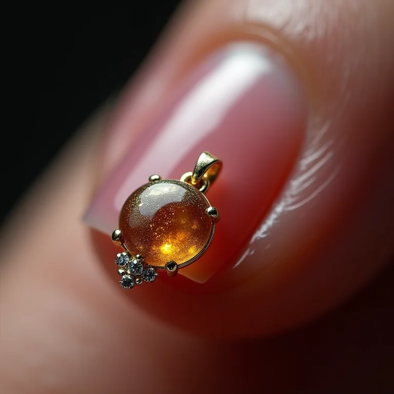 Aplicação correta de pingentes em unhas