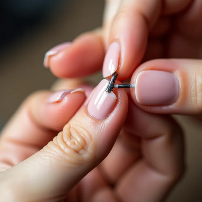 Aplicação de base coat para evitar manchas