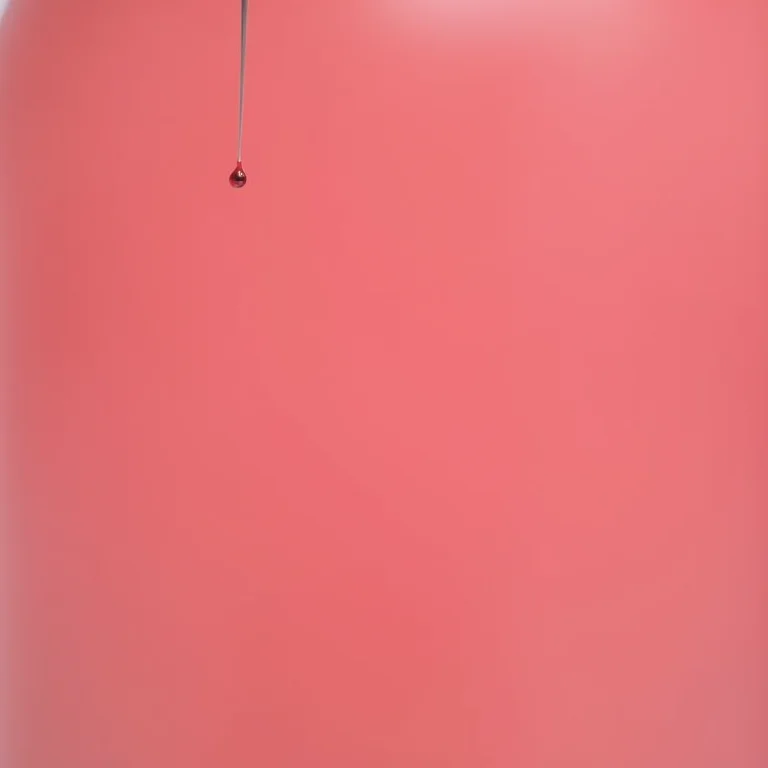 Aplicação de camadas finas de esmalte rosa