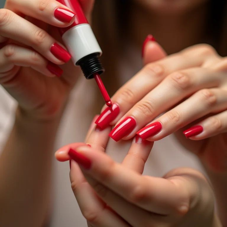 Aplicação de top coat para maior durabilidade
