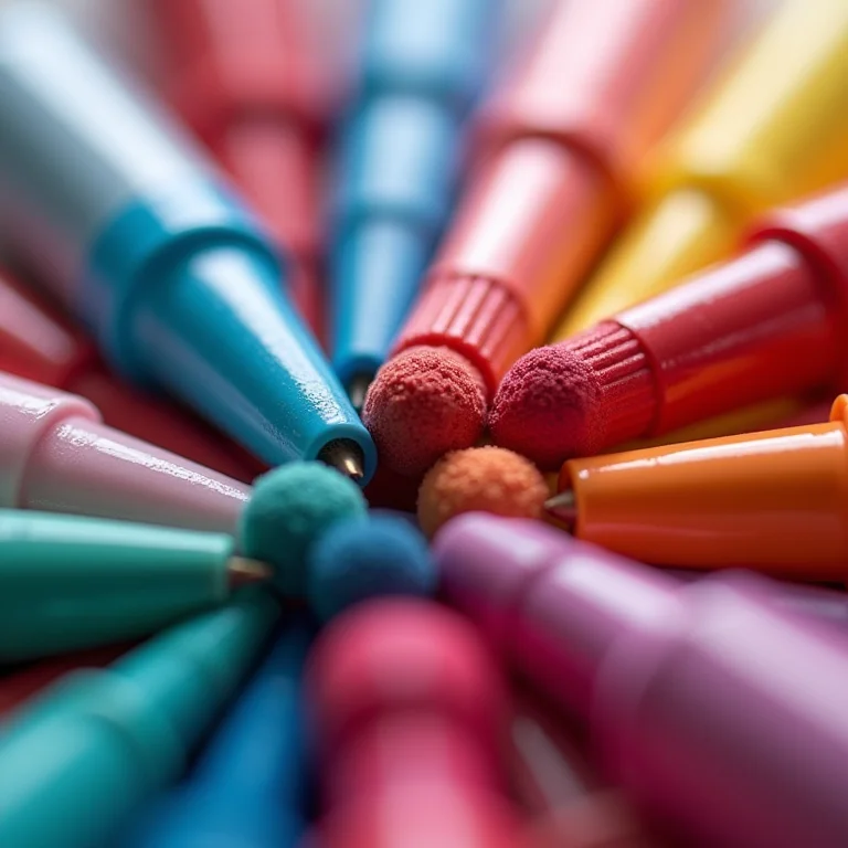 Canetas de Nail Art da Océane.