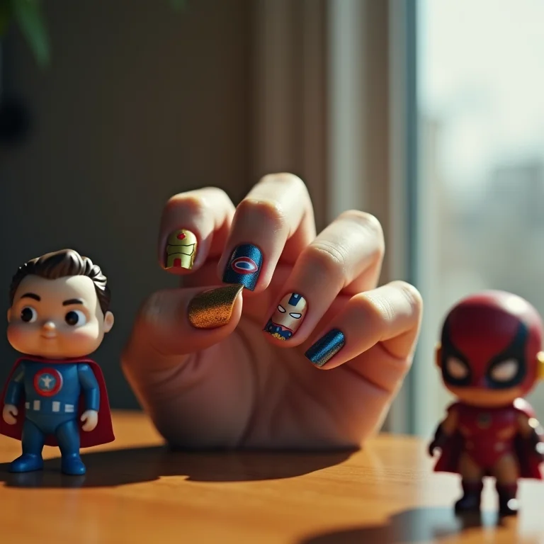 Celebrando seus personagens favoritos nas unhas