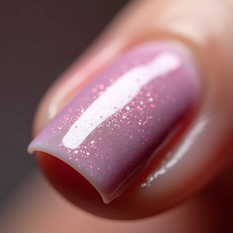 Close-up de camadas grossas e irregulares de esmalte.