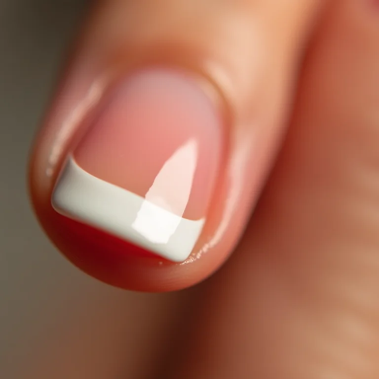 Close-up de francesinha clássica com ponta branca impecável.