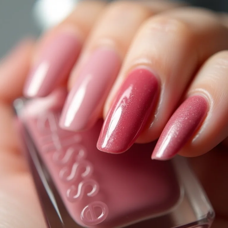 Close up de unhas com diferentes cores de esmalte Essie em perfumaria online