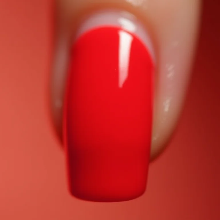 Close up extremo de francesinha vermelha